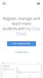 Mobile Screenshot of myclasscloud.com